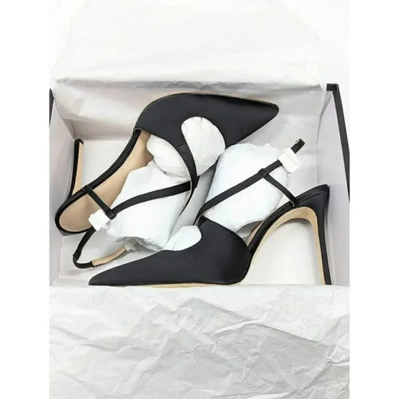 Pour La Victoire Women's Cerry Satin Slingback Heel Pumps Size 10 M (MSRP $245) - Picture 11 of 12